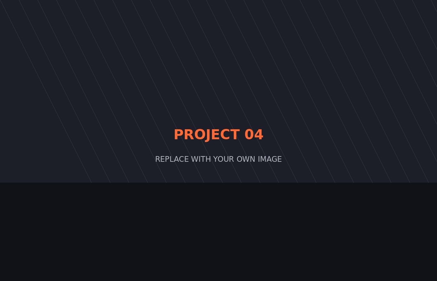 Cinematic video project